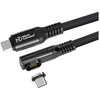 Kabelis USB MicroConnect USB-C - USB-C 0.15 m Juodas (USB-C to USB-C cable 0.15m)