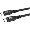 MicroConnect USB4CC015 kabelis USB USB4 Gen 3x2 0,15 m USB C juodas