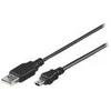 „Microconnect USBAAF5B“, 5 m, USB A, USB A, USB 2.0, Kištukas/Lizdas, Juodas