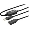 USB kabelis MicroConnect USB-A - USB-A 5 m Juodas (USB2.0AAF05A)
