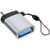 USB adapteris MicroConnect AFFB- Raktas USB- C - USB Sidabras (USB3.0ACFB- Raktas)