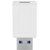 USB adapteris MicroConnect USB-A - USB-C Baltas (USB3.0ACFW)