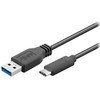 USB kabelis MicroConnect USB-A - 2 m Juodas (USB3.1CA2)