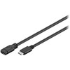 Microconnect USB3.1CC1EX, 1 m, USB C, USB C, USB 3.2 Gen 1 (3.1 Gen 1), Juoda