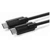 „Microconnect USB3.1CC2“, 2 m, USB C, USB C, USB 3.2 Gen 2 (3.1 Gen 2), Juoda