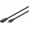 USB kabelis MicroConnect USB-C - USB-C 2 m juodas (USB3.1CC2EX)