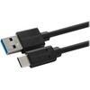 USB kabelis MicroConnect USB-A - USB-C 1,5 m Juodas (USB3.2CA1.5)