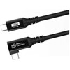„Microconnect USB3.2CC015-A“, 0,15 m, USB C, USB C, USB 3.2 Gen 2x2, 20 Gbit/s, Juoda