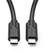 USB kabelis MicroConnect USB-C - USB-C 0,25 m Juodas (USB3.2CC0.25)