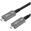 USB kabelis MicroConnect USB-C - USB-C 10 m juodas (USB3.2CC10OP)