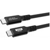 MicroConnect USB4CC015-240W kabelis USB USB4 Gen 3x2 0,15 m USB C juodas