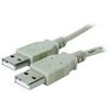 USB laidas MicroConnect USB-A - USB-A 1,8 m Pilkas (USBAA2)