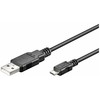 Kabelis USB MicroConnect USB-A - microUSB 0.6 m Juodas (USBABMICRO0,60)