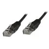 MicroConnect RJ-45 kt.6 U / UTP Juodas 0.4m (UTP6004S)