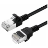 „Microconnect V-FTP6A02-SLIM“, 2 m, Cat6a, U/FTP (STP), RJ-45, RJ-45, pilkas