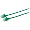 Microconnect V-UTP60015G-SLIM, 0,15 m, Cat6, U/UTP (UTP), RJ-45, RJ-45, Žalias