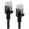 MicroConnect RJ-45 / RJ-45 cat.6 U / UTP Juodas 0,15 m (V-UTP60015S-SLIM)