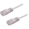 MicroConnect U/UTP CAT6 plokščias laidas, 0,50 m pilkas (V-UTP6005-FLAT)