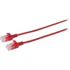 Microconnect V-UTP602R-SLIM, 2 m, Cat6, U/UTP (UTP), RJ-45, RJ-45, Raudona