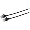MicroConnect U/UTP CAT6A Slim 2M Juodas