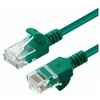 MicroConnect U/UTP CAT6A plonas 7,5 m žalias