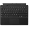 „Microsoft Surface Pro“ klaviatūra su rašiklio vieta, jutiklinė planšetė, „Microsoft“, juoda, „Alcantara“, prijungimo vieta, „Microsoft“ dangtelio prievadas