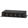 Raritan Computer „Middle Atlantic Products Raritan PXO Compact“ matuojamas ir perjungiamas maitinimo blokas, matuojamas, perjungiamas, juodas, 4 kintamosios srovės lizdai, C13 jungtis, C20 jungtis, 3 m