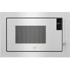 Beko BMGB25333WG, Įmontuojama, Mikrobangų krosnelė su griliu, 25 l, 900 W, Įmontuotas ekranas, LED