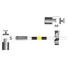 Mobilis T Lock - Slim Twin Rotating sec.lock -Compatible MK