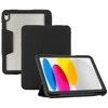 Mobilis 062006 etui na tablet 27,9 cm (11") Dėklas su klapką Juodas, Permatomas