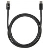 Kabelis USB Mobilis USB-C - USB-C 2 m Juodas (001388)