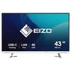 Monitorius EIZO FlexScan EV4340X-WT - 60Hz | 4K | IPS | 42.5''