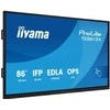 Monitorius Iiyama TE8613A-B2AG 86IN UHD IR 40P - TOUCH AG WITH INTERACTIVE ANDROI