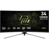 MSI MAG 345CQRF E20 monitorius 34" UWQHD VA, juodas