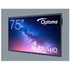 Monitorius Interaktyvus jutiklinis ekranas Optoma 5753RK 75"