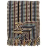 Monroe Bloomingville - Lazzario Recycled Cotton Throw 160x130 cm - Mėlyna