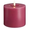„Moods &amp; More“ LED kolonėlė su vintažinės rožės spalvos lydymosi efektu – Ø 9,9 cm x A 10 cm