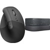Pelė „Logitech“ grafito spalvos keltuvas (910-006473) + „Ergo K860“ (920-010108)