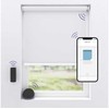 „MotionBlinds“ belaidės elektrinės tamsinančios roleto užuolaidos, 120 x 190 cm – baltos