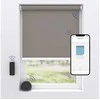 „MotionBlinds“ belaidės elektrinės tamsinančios roleto užuolaidos, 90 x 190 cm – pilkos