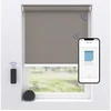 MotionBlinds belaidė elektrinė visiškai užtemdančioji ritininė žaliuzė 80x190 cm – pilka