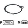 Moxa Technologies DELTACO RJ45 -> DB9 vidinis kabelis, 1,5 m