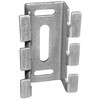 MP Bolagen ( MP BOLAGEN INDUSTRI ) Cinkuotas sieninis laikiklis grotelių dėklui 75 ir 120 mm