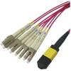 MPO12-LC fan out fiber cable DELTACO, UPC, OM4, 3m / MPO12LC-43