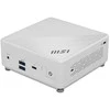 Mini desktop PC MSI Cubi 5 1M-441BEU barebone Core 3 / WiFi 6E + BT 5.3 / 1×2.5Gbps + 1x1Gbps (baltas)