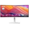 Monitorius MSI Modern MD342CQPWDE, 86,4 cm (34"), 3440 x 1440 pikselių, „UltraWide Quad HD“, LCD, 4 ms, Balta