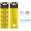 MTK Baterijos - LT55 pakuotė, 10 vnt. - 1,5 V, AG1 / LR621