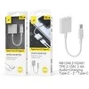 MTK USB-C adapteris – USB-C kištukas į 2 x USB-C lizdą