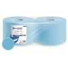 Multi Pramoninė šluostymo ritė 2 sluoksnių Ø36 cm, P22,5 cm x Ilgis 360 m, „Ecolabel“, mėlyna, perdirbtų pluoštų