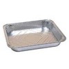 Multi Aliuminio padėklas 1/2 GN R96G 2400 ml, L32,4 x P26,3 x A4,1 cm, 90 my, su užraitotu kraštu, sidabrinis, 10 pakuočių x 10 vnt. x 1 vnt./kartoninė dėžė